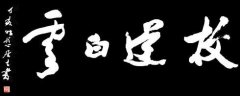 左党成 部份书法作品